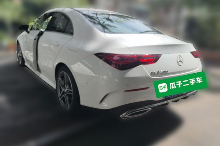 Used Mercedes-Benz CLA 2024-Year Facelifted CLA 200 Rear Left 45 Deg