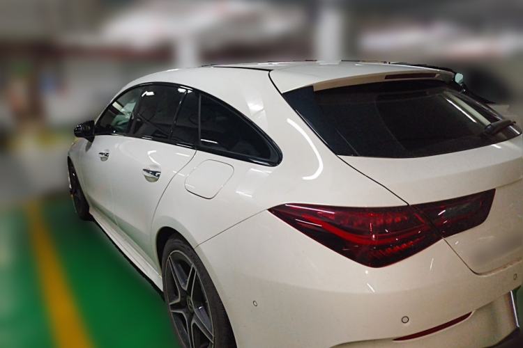 Used Mercedes-Benz CLA 2024 Facelifted CLA 260 4MATIC Shooting Brake Rear Left 45 Deg