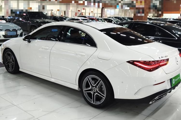 Used Mercedes-Benz CLA 2024-Year Facelifted CLA 200 Rear Left 45 Deg