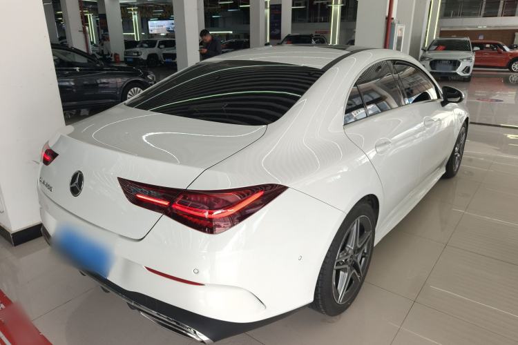 Used Mercedes-Benz CLA 2024-Year Facelifted CLA 200 Rear Right 45 Deg
