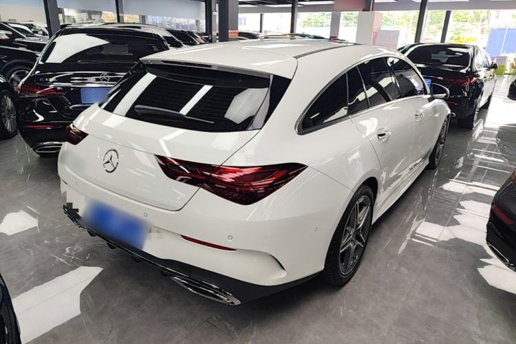 Used Mercedes-Benz CLA 2024 Facelifted CLA 200 Shooting Brake Rear Right 45 Deg