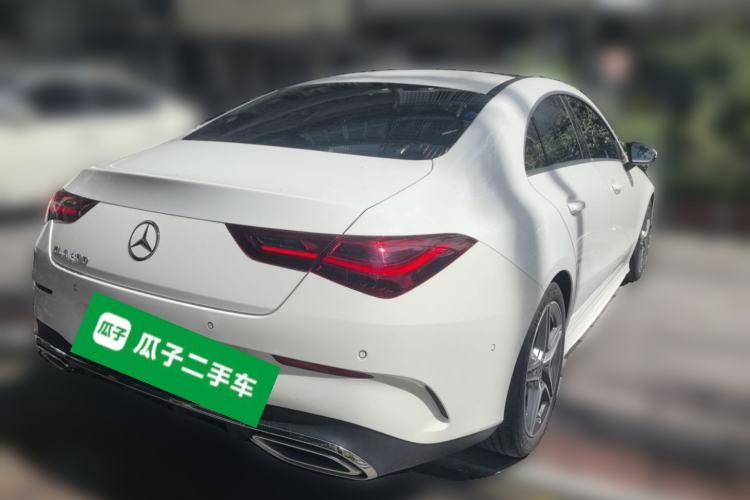 Used Mercedes-Benz CLA 2024-Year Facelifted CLA 200 Rear Right 45 Deg