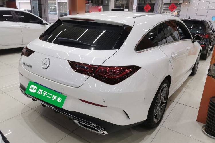 Used Mercedes-Benz CLA 2024 Facelifted CLA 200 Shooting Brake Rear Right 45 Deg
