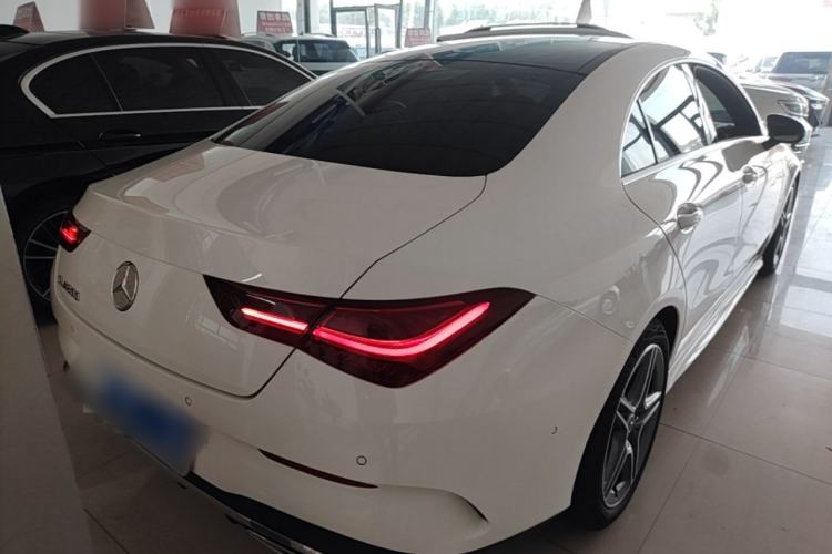 Used Mercedes-Benz CLA 2024-Year Facelifted CLA 200 Rear Right 45 Deg