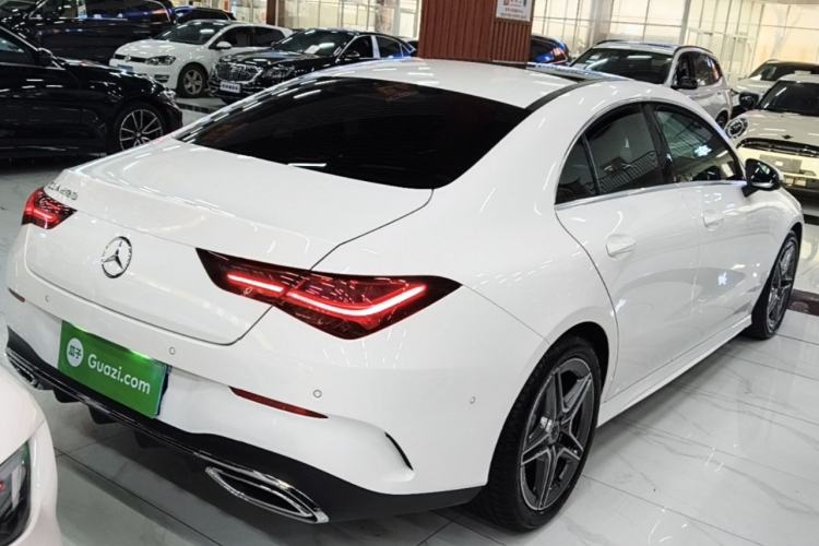 Used Mercedes-Benz CLA 2024-Year Facelifted CLA 200 Rear Right 45 Deg