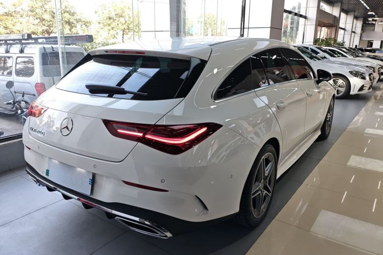 Used Mercedes-Benz CLA 2024 Facelifted CLA 200 Shooting Brake Rear Right 45 Deg