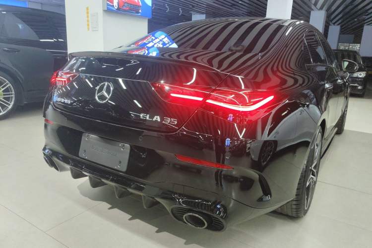 Used Mercedes-Benz CLA AMG 2025 AMG CLA 35 4MATIC Rear Right 45 Deg