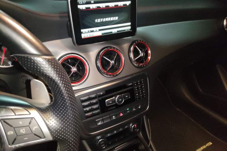 Used Mercedes-Benz CLA AMG 2014 AMG CLA 45 4MATIC Audio And AC Panel