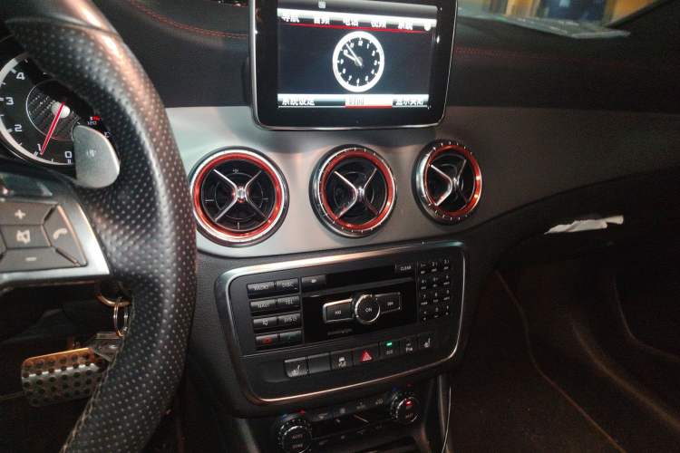 Used Mercedes-Benz CLA AMG 2014 AMG CLA 45 4MATIC Audio And AC Panel
