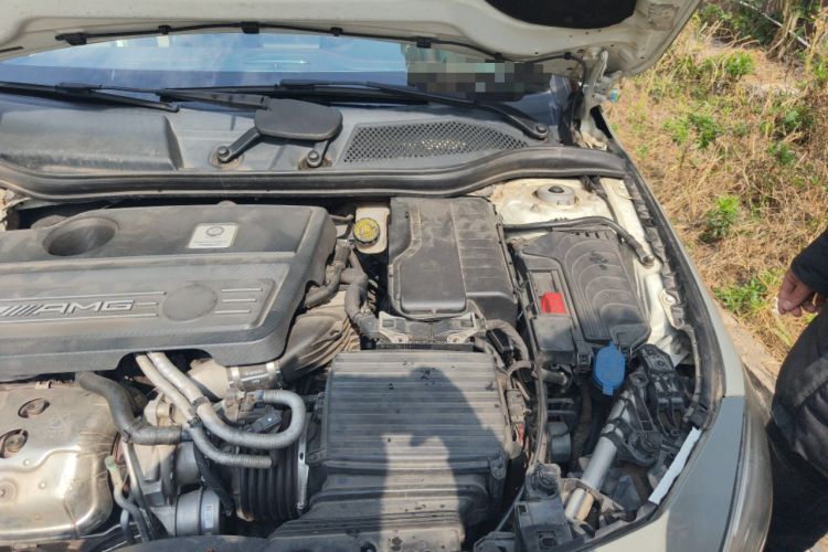 Used Mercedes-Benz CLA AMG 2014 AMG CLA 45 4MATIC Engine Bay Left