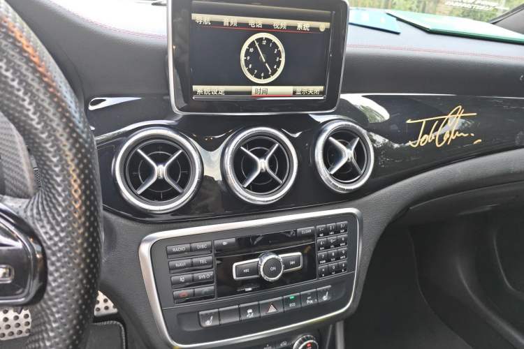 Used Mercedes-Benz CLA AMG 2014 AMG CLA 45 4MATIC Audio And AC Panel