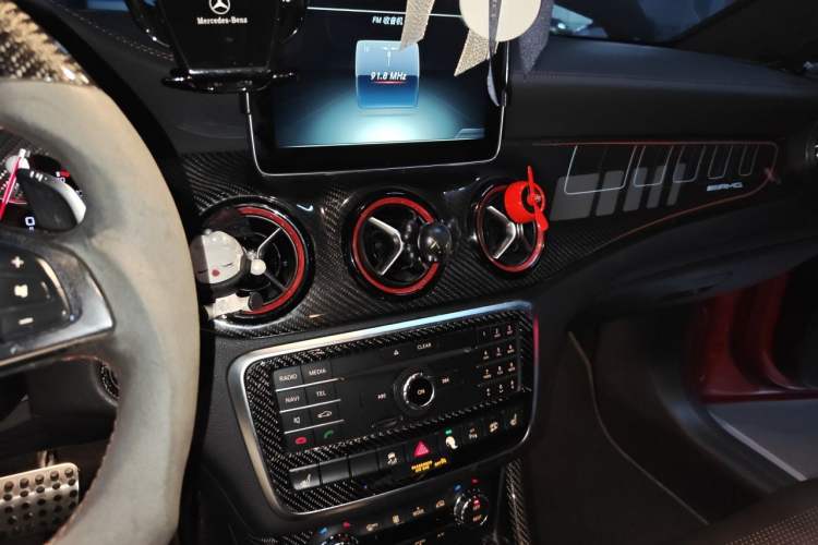 Used Mercedes-Benz CLA AMG 2015 AMG CLA 45 4MATIC Audio And AC Panel