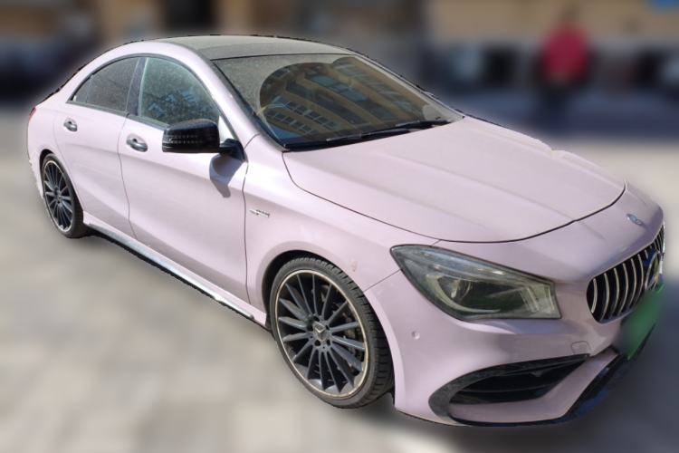 Used Mercedes-Benz CLA AMG 2015 AMG CLA 45 4MATIC Front Right 45 Deg