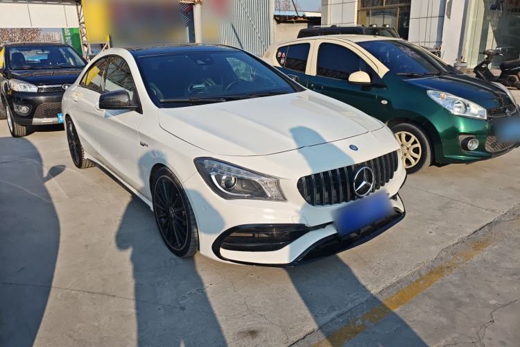 Used Mercedes-Benz CLA AMG 2015 AMG CLA 45 4MATIC Front Right 45 Deg