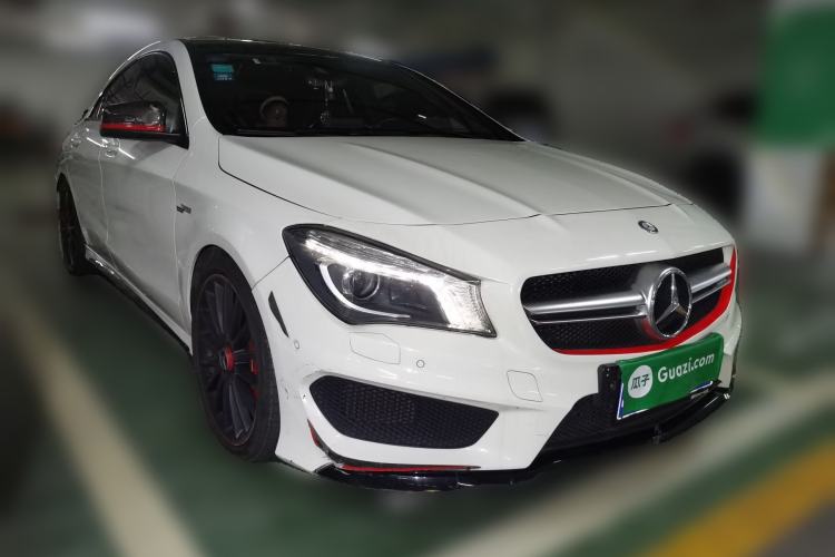 Used Mercedes-Benz CLA AMG 2015 AMG CLA 45 4MATIC Front Right 45 Deg