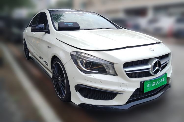 Used Mercedes-Benz CLA AMG 2015 AMG CLA 45 4MATIC Front Right 45 Deg