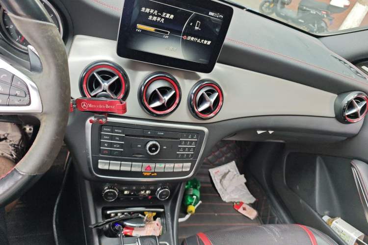 Used Mercedes-Benz CLA AMG 2016 AMG CLA 45 4MATIC Audio And AC Panel