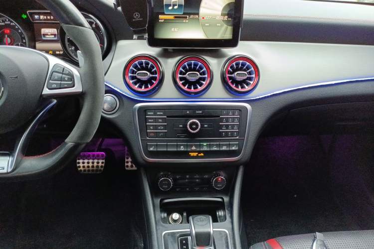 Used Mercedes-Benz CLA AMG 2016 AMG CLA 45 4MATIC Audio And AC Panel