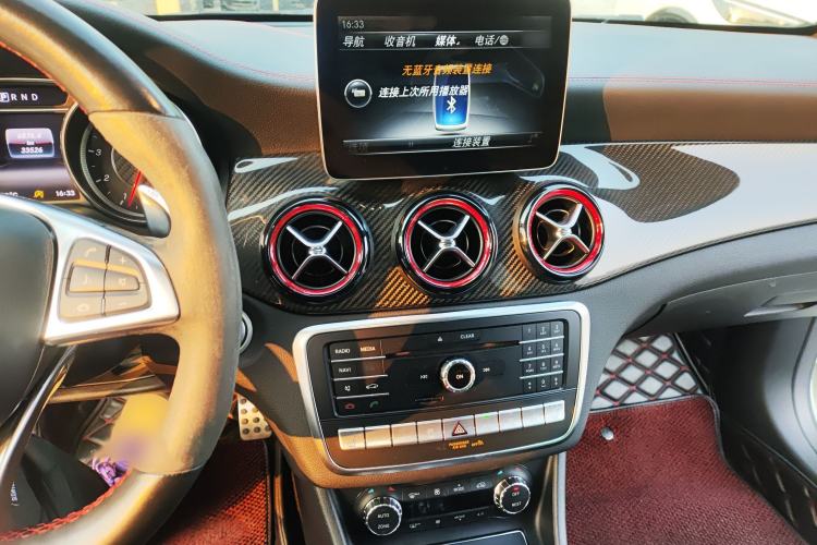 Used Mercedes-Benz CLA AMG 2016 AMG CLA 45 4MATIC Audio And AC Panel