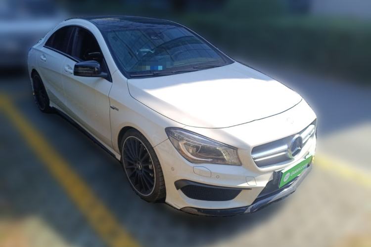 Used Mercedes-Benz CLA AMG 2016 AMG CLA 45 4MATIC Front Right 45 Deg