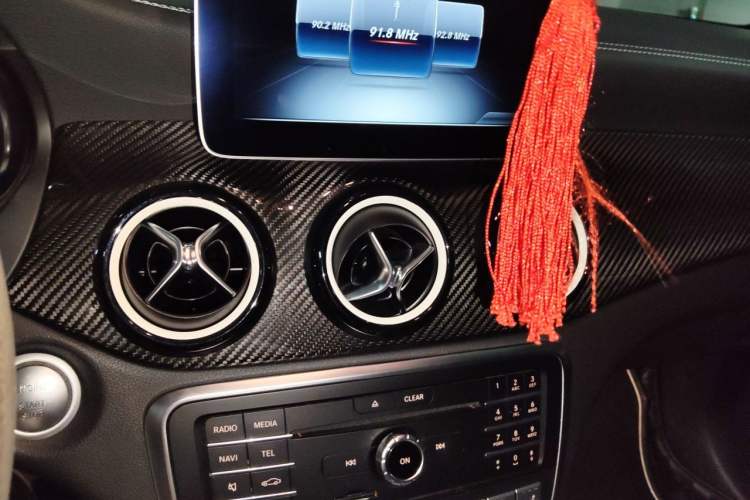 Used Mercedes-Benz CLA AMG 2017 Facelift AMG CLA 45 4MATIC Audio And AC Panel