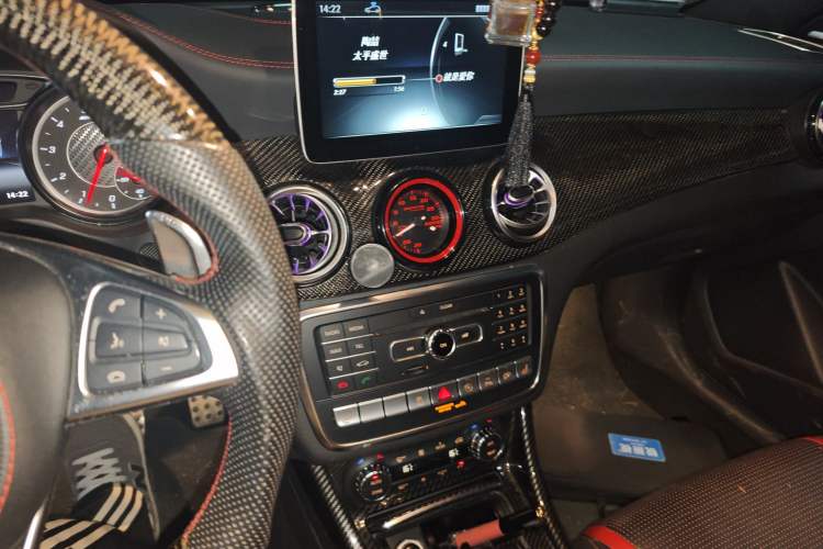 Used Mercedes-Benz CLA AMG 2017 AMG CLA 45 4MATIC Audio And AC Panel