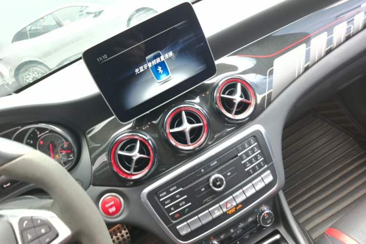 Used Mercedes-Benz CLA AMG 2017 Facelift AMG CLA 45 4MATIC Audio And AC Panel
