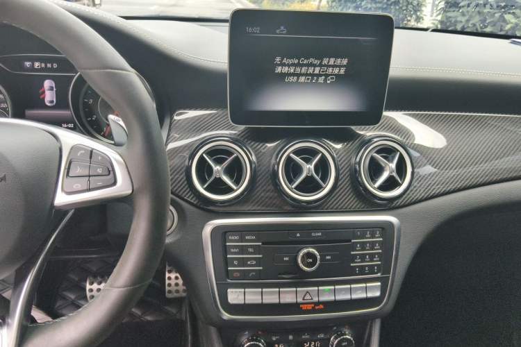 Used Mercedes-Benz CLA AMG 2017 Facelift AMG CLA 45 4MATIC Audio And AC Panel