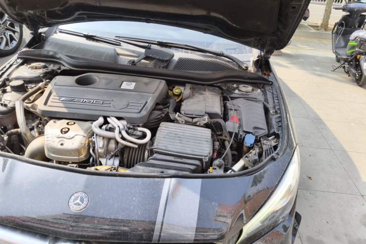 Used Mercedes-Benz CLA AMG 2017 Facelift AMG CLA 45 4MATIC Engine Bay Left