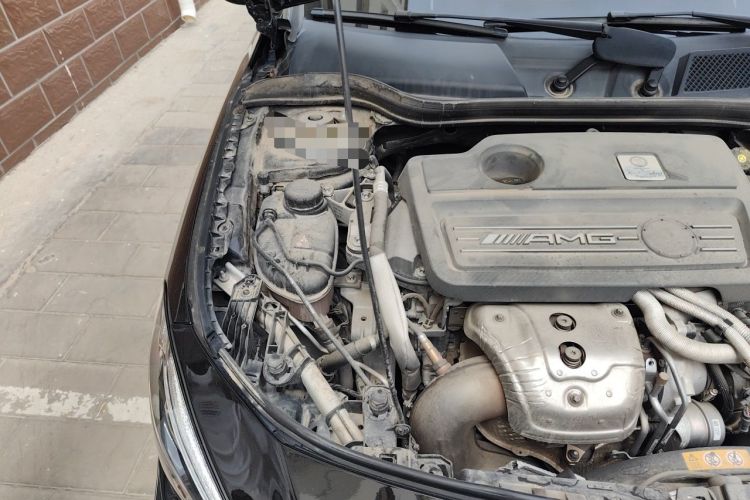Used Mercedes-Benz CLA AMG 2017 AMG CLA 45 4MATIC Midnight Thunder Limited Edition Engine Bay Right