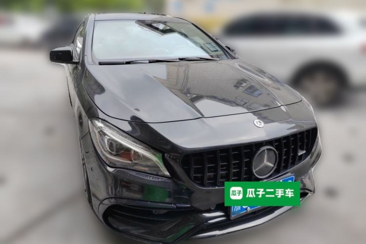 Used Mercedes-Benz CLA AMG 2017 Facelift AMG CLA 45 4MATIC Front Right 45 Deg