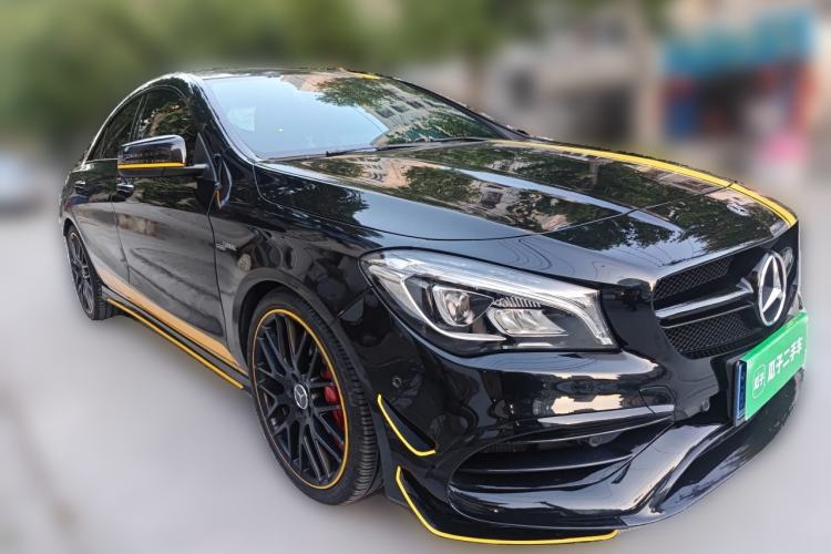 Used Mercedes-Benz CLA AMG 2017 Facelift AMG CLA 45 4MATIC Front Right 45 Deg