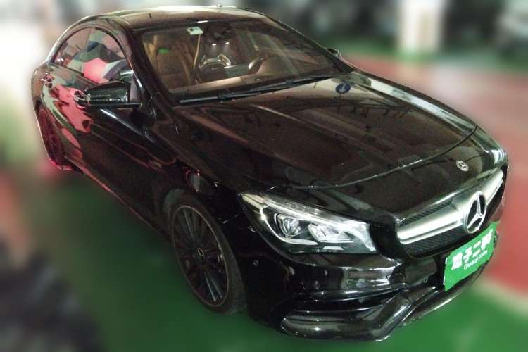 Used Mercedes-Benz CLA AMG 2017 Facelift AMG CLA 45 4MATIC Front Right 45 Deg