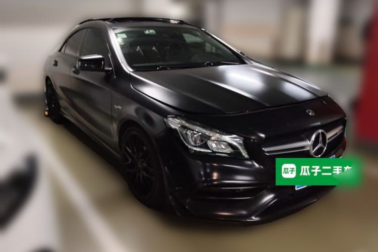 Used Mercedes-Benz CLA AMG 2017 Facelift AMG CLA 45 4MATIC Front Right 45 Deg