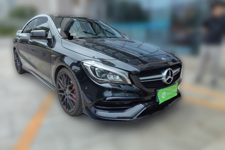 Used Mercedes-Benz CLA AMG 2017 Facelift AMG CLA 45 4MATIC Front Right 45 Deg