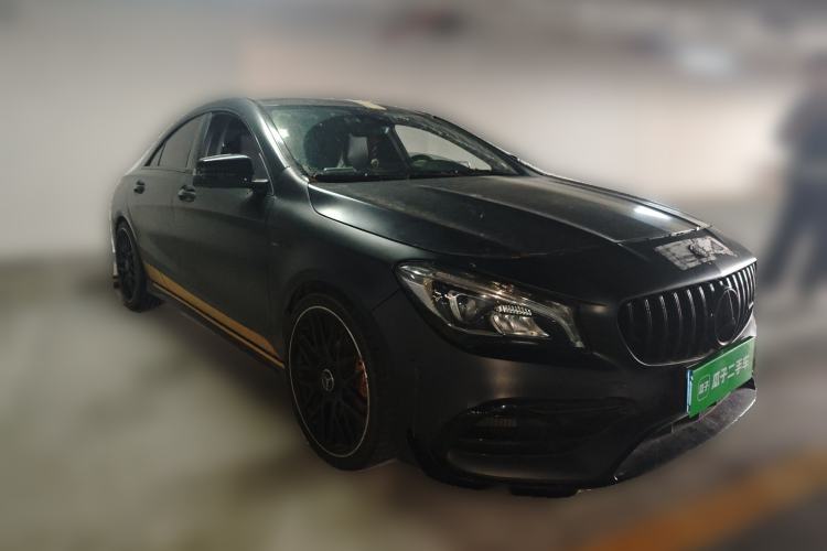Used Mercedes-Benz CLA AMG 2017 AMG CLA 45 4MATIC Front Right 45 Deg