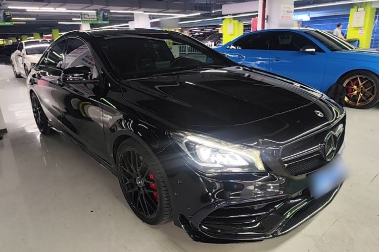 Used Mercedes-Benz CLA AMG 2017 Facelift AMG CLA 45 4MATIC Front Right 45 Deg
