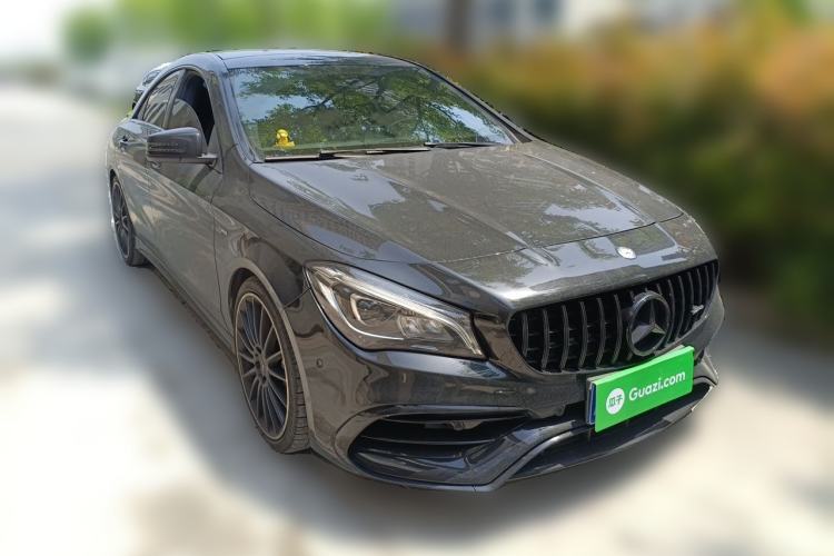 Used Mercedes-Benz CLA AMG 2017 AMG CLA 45 4MATIC Front Right 45 Deg