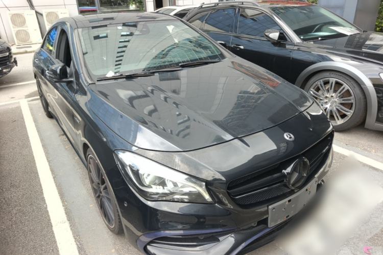 Used Mercedes-Benz CLA AMG 2017 Facelift AMG CLA 45 4MATIC Front Right 45 Deg