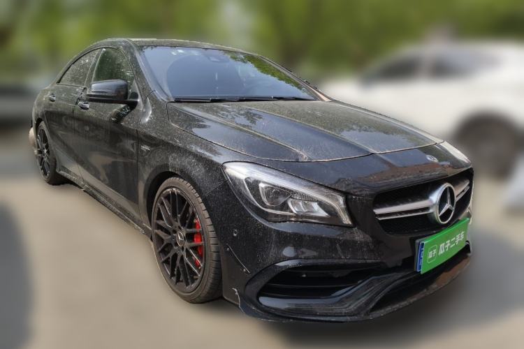 Used Mercedes-Benz CLA AMG 2017 Facelift AMG CLA 45 4MATIC Front Right 45 Deg