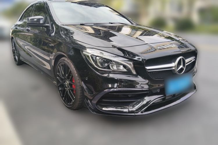 Used Mercedes-Benz CLA AMG 2017 Facelift AMG CLA 45 4MATIC Front Right 45 Deg