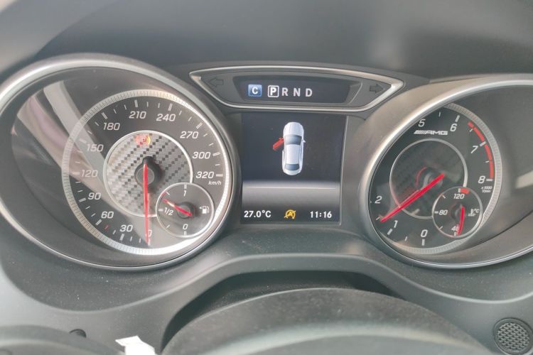 Used Mercedes-Benz CLA AMG 2017 AMG CLA 45 4MATIC Midnight Thunder Limited Edition Instrument Cluster