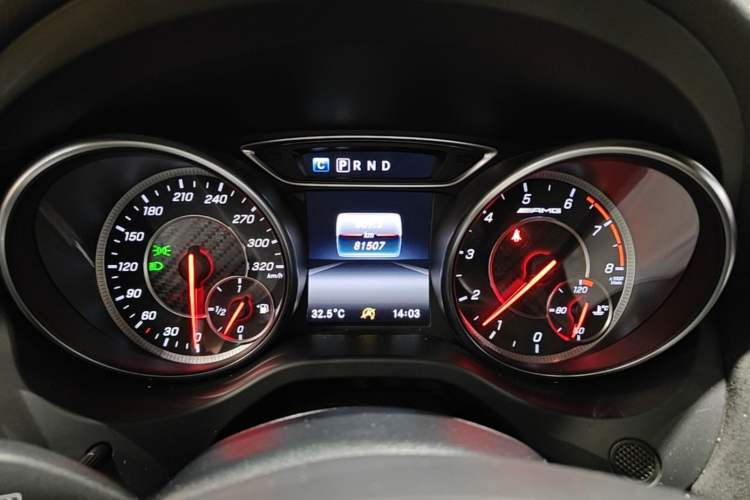 Used Mercedes-Benz CLA AMG 2017 AMG CLA 45 4MATIC Midnight Thunder Limited Edition Instrument Cluster