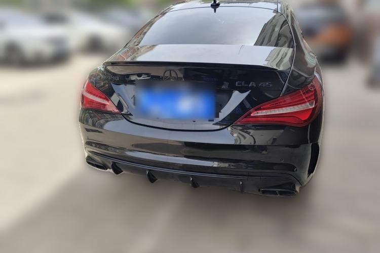 Used Mercedes-Benz CLA AMG 2017 AMG CLA 45 4MATIC Midnight Thunder Limited Edition Rear