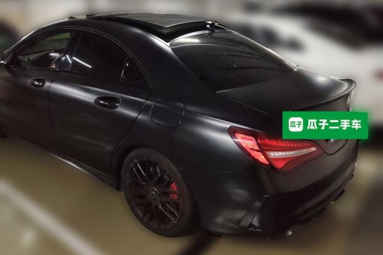 Used Mercedes-Benz CLA AMG 2017 Facelift AMG CLA 45 4MATIC Rear Left 45 Deg