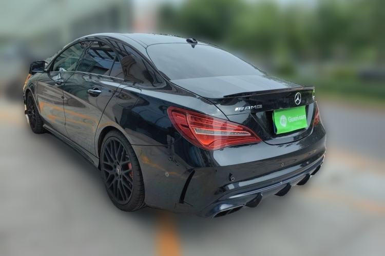 Used Mercedes-Benz CLA AMG 2017 Facelift AMG CLA 45 4MATIC Rear Left 45 Deg