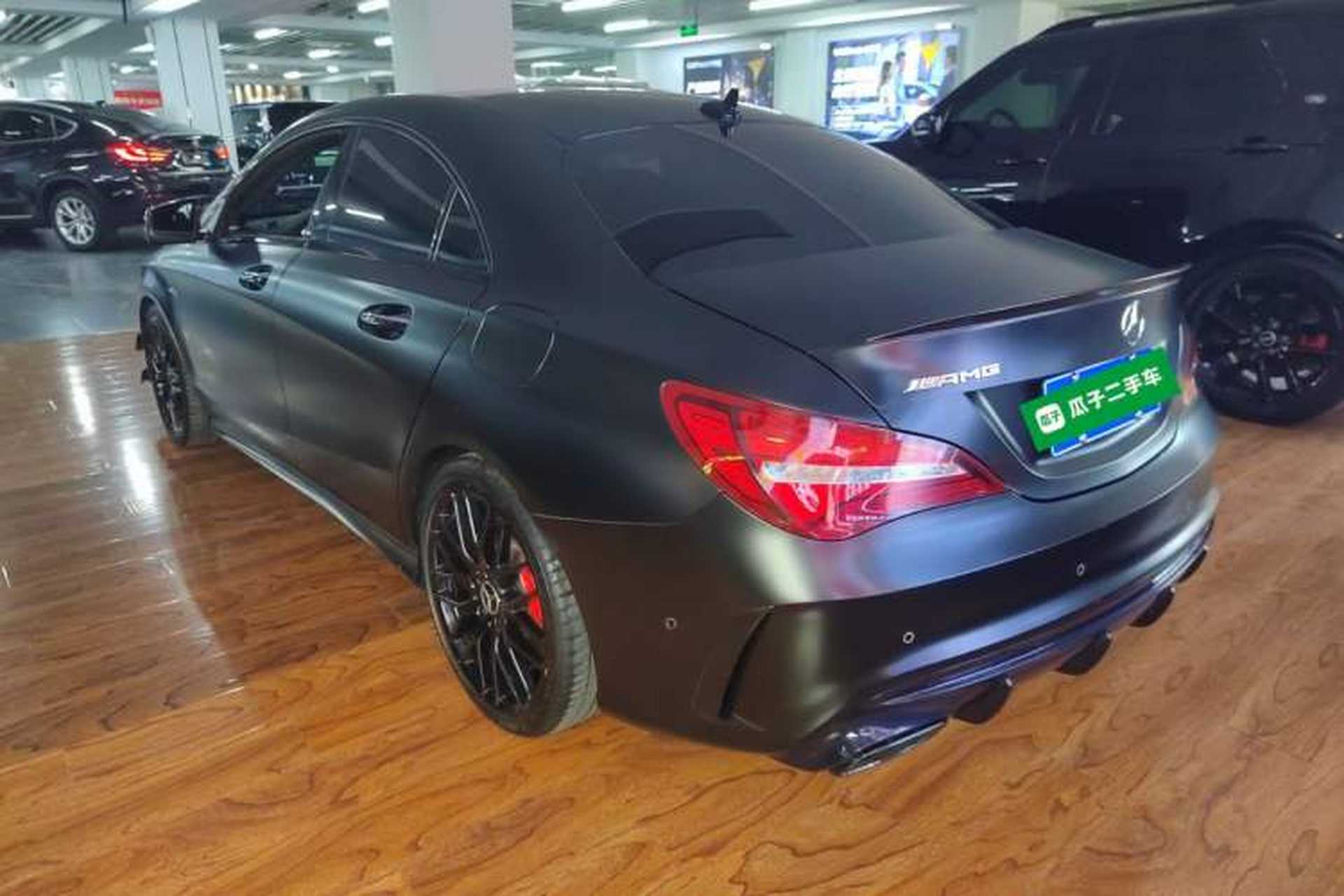 Used Mercedes-Benz CLA AMG 2017 Facelift AMG CLA 45 4MATIC Rear Left 45 Deg