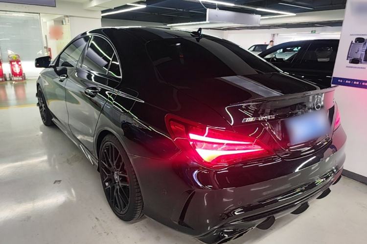 Used Mercedes-Benz CLA AMG 2017 Facelift AMG CLA 45 4MATIC Rear Left 45 Deg