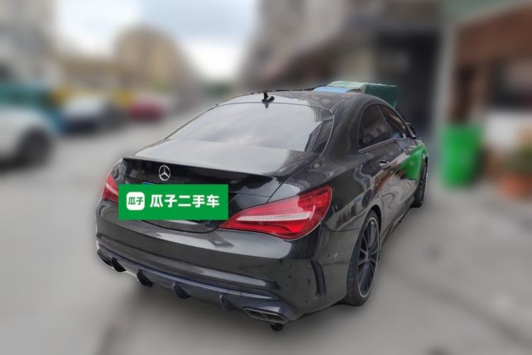 Used Mercedes-Benz CLA AMG 2017 Facelift AMG CLA 45 4MATIC Rear Right 45 Deg