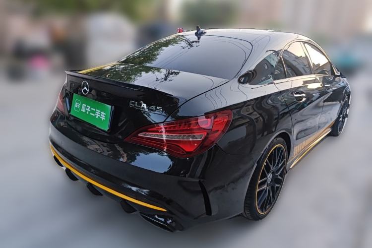 Used Mercedes-Benz CLA AMG 2017 Facelift AMG CLA 45 4MATIC Rear Right 45 Deg